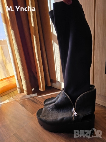 Летни кожени обувки Tendenz- 20лв, снимка 2 - Дамски обувки на ток - 52681552