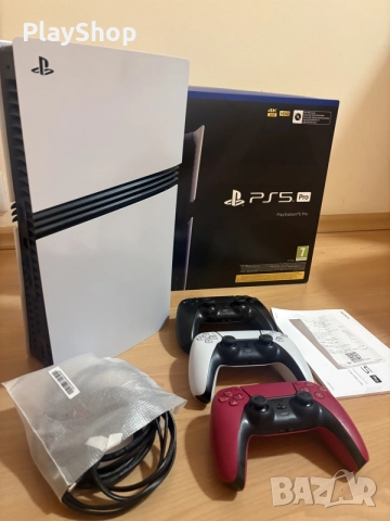 НОВ Sony PlayStation 5 Pro 2TB Гаранция 1Г