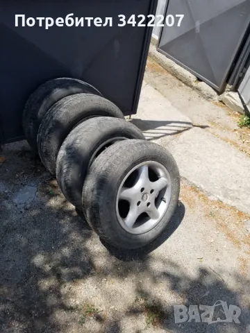 Алуминиеви джанти със болтове комплект.