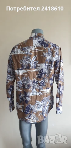 ETRO Milano Len  Made in Italy Mens Size L  ОРИГИНАЛ! Мъжка Ленена Риза., снимка 4 - Ризи - 50497711
