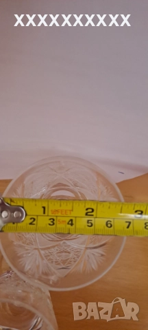 Чаши за вино оловен кристал , снимка 4 - Сервизи - 52567528