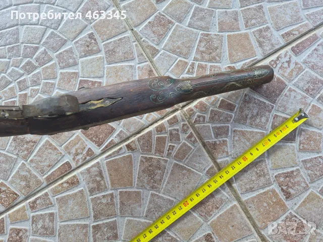 пистолет, пищов, евзалия, кремъклия, снимка 2 - Антикварни и старинни предмети - 55779807