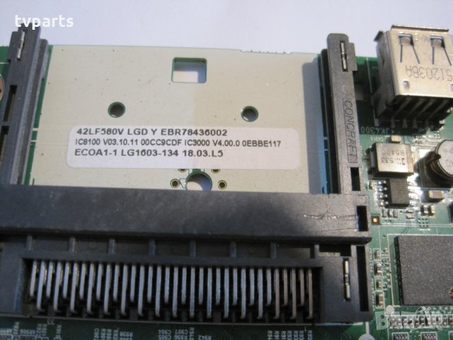 Мейнборд LG EAX65610906(1.1) 42LF580, снимка 3 - Части и Платки - 30738970