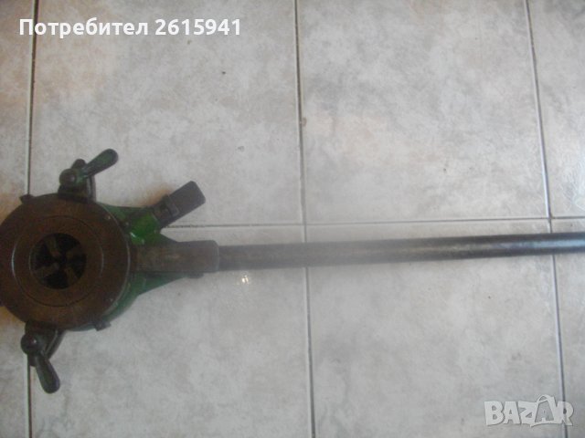 1/4-1 1/4 Цол Водпроводна Плашка За Направа На Резби На Тръби-Старо Качество-Немска-ALARM-Винтонарез, снимка 5 - Други инструменти - 42115743