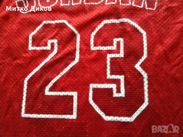 Michael Jordan Chicago Bulls №23 баскетболна тениска винтидж размер М, снимка 10 - Баскетбол - 29113458