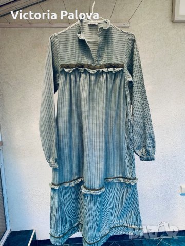 Супер красива рокля 100%cotton, снимка 4 - Рокли - 37593580