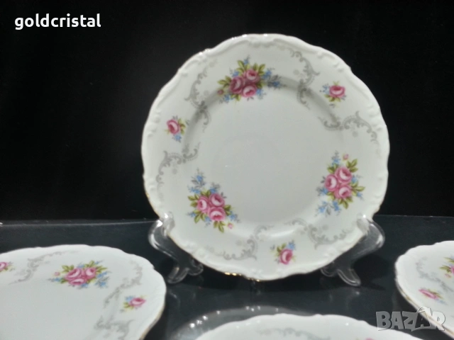 английски фин костен порцелан чинии