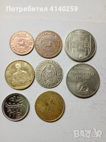 МОНЕТИ ЖЕТОНИ , снимка 5 - Нумизматика и бонистика - 52177407