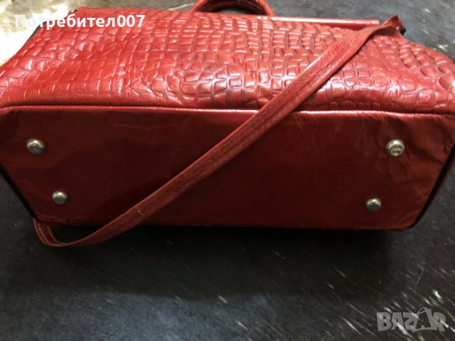 Дамска чанта естествена кожа- от Африка, снимка 6 - Чанти - 42407553