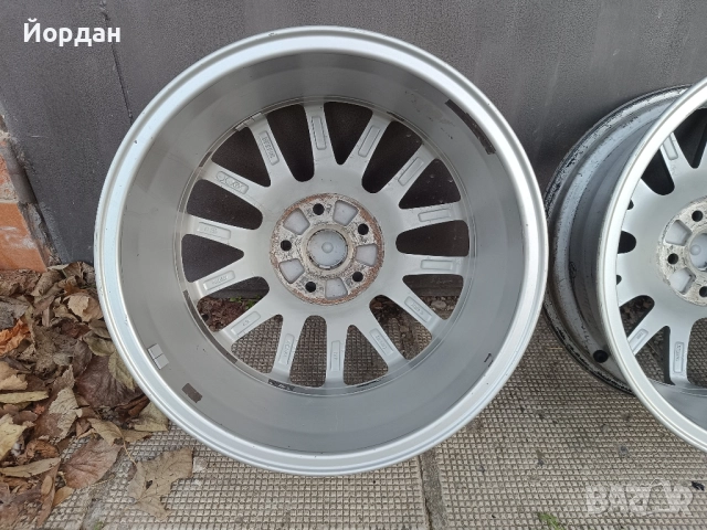 ОРИГИНАЛНИ алуминиеви джанти 17' 5x112 57,1 ФОЛКСВАГЕН GOLF 5 GT / VOLKSWAGEN TOURAN JETTA CADDY, снимка 12 - Гуми и джанти - 52817523