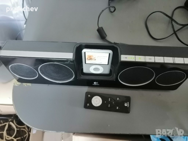 Докинг станция /колонка/ за iPod Logitech Pure-Fi Anywhere 2, снимка 2 - Аудиосистеми - 36567014