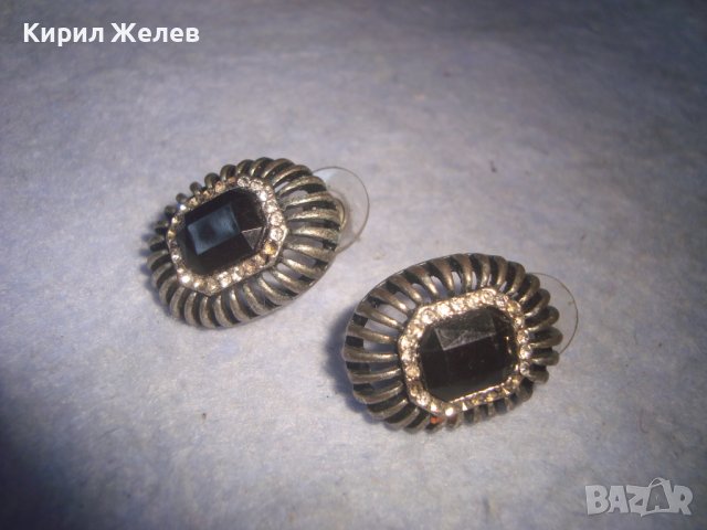 ПОСРЕБРЕНИ ВИНТИДЖ АЖУРНИ СТИЛНИ ВЕЧЕРНИ АРТ ОБЕЦИ 29054, снимка 5 - Обеци - 37620116