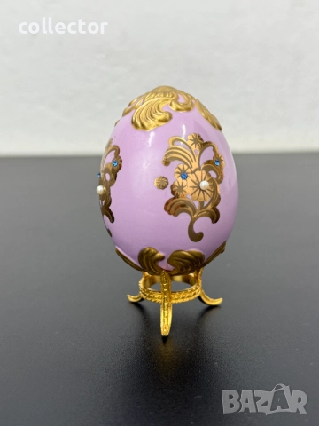 Колекционерско порцеланово яйце -  Franklin Mint. №7553, снимка 3 - Колекции - 52244226