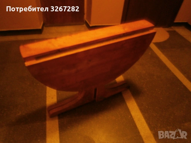 Маса,Сгъваема,Масивна, Естествено Дърво, снимка 15 - Маси - 53991000
