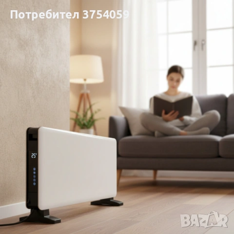Конвектор Voltz – 2000W, LED дисплей, WiFi управление през TUYA Smart App, снимка 2 - Отоплителни печки - 53210221