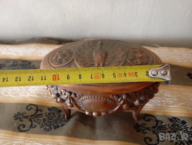 Кутия за бижута арт деко, снимка 3 - Антикварни и старинни предмети - 50936766