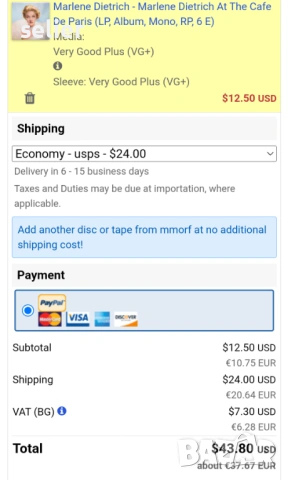 Marlene Dietrich ‎– Marlene Dietrich At The Cafe De Paris Издание на Columbia 🇺🇸 USA 1955г - MONO , снимка 7 - Грамофонни плочи - 53058502