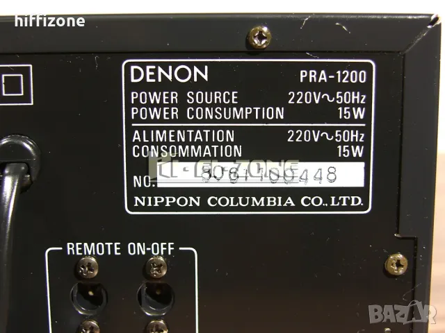  Предусилвател Denon pra-1200 , снимка 10 - Ресийвъри, усилватели, смесителни пултове - 47997944