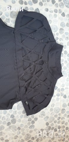 Черна дамска рокля, снимка 4 - Рокли - 36986920