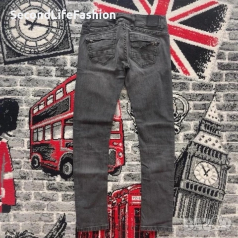 Дамски черни дънки G-Star Raw слим размер 27 еластични , снимка 7 - Дънки - 53958902