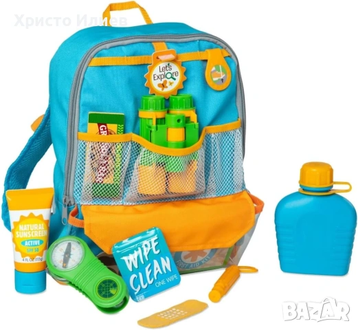 Melissa & Doug Изследователски комплект в раничка за игра сред природата, снимка 8 - Други - 54327623