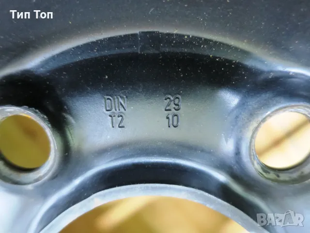 Желязна джанта, снимка 6 - Гуми и джанти - 48224977