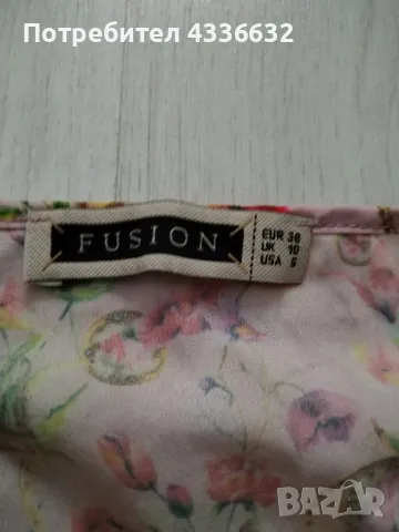 Дамски ризи със къс ръкав-2 броя !Размер М. , снимка 4 - Ризи - 48703134