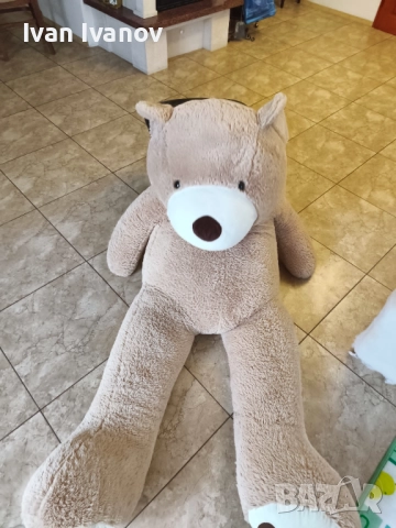 Огромна Плюшена Мечка 200см, снимка 6 - Плюшени играчки - 52752197