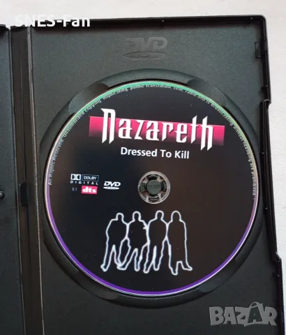 DVD Nazareth - Dressed To Kill, снимка 2 - DVD дискове - 55971889