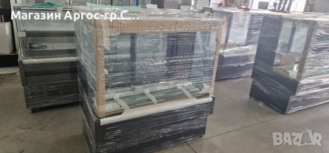 Сладкарска хладилна витрина 120х77, снимка 3 - Витрини - 38140641