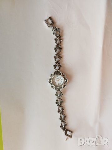 Дамски сребърен часовник, снимка 3 - Дамски - 42719779