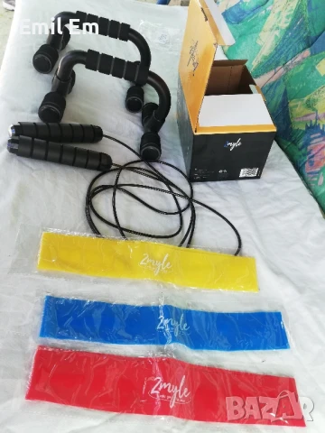 Комплект за фитнес 3 в 1, снимка 2 - Фитнес уреди - 50530648