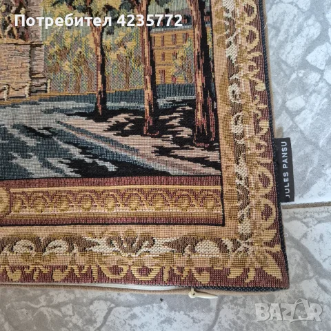 Винтидж гобленова калъфка. , снимка 2 - Гоблени - 55778937