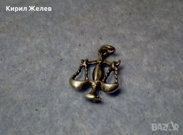 ЗОДИЯ ВЕЗНИ АСТРОЛОГИЧЕН СРЕБЪРЕН МЕДАЛЬОН СРЕБРО ВИСОКА ПРОБА СТАРА РЪЧНА АРТ ИЗРАБОТКА 26174, снимка 8 - Антикварни и старинни предмети - 49551690