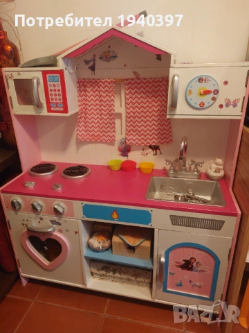 Къща за кукли и кухня, снимка 3 - Играчки за стая - 53275917