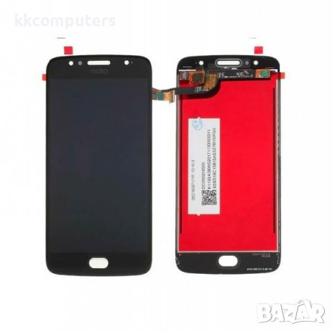 LCD Дисплей за MOTOROLA MOTO G5S (XT1794) + тъч скрийн /Черен/ Баркод : 562623