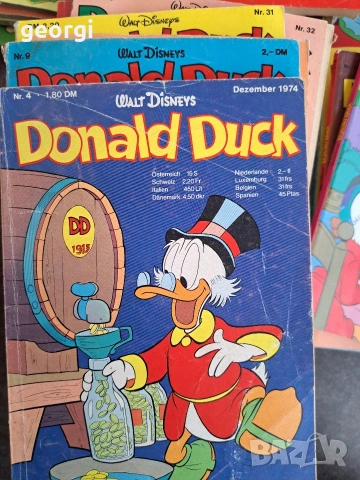 колекция стари комикси Donald Duck на немски език 34/6, снимка 5 - Колекции - 54095176