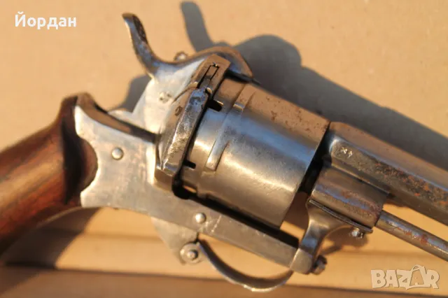 Белгийски револвер  ''Лефоше'' , снимка 3 - Други ценни предмети - 48720329