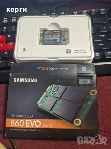 Samsung SSD 860 EVO mSATA 250gb