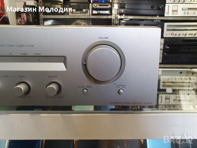 Усилвател SONY TA-FE370 Две по 70 вата. В отлично техническо и визуално състояние., снимка 5 - Ресийвъри, усилватели, смесителни пултове - 48416277