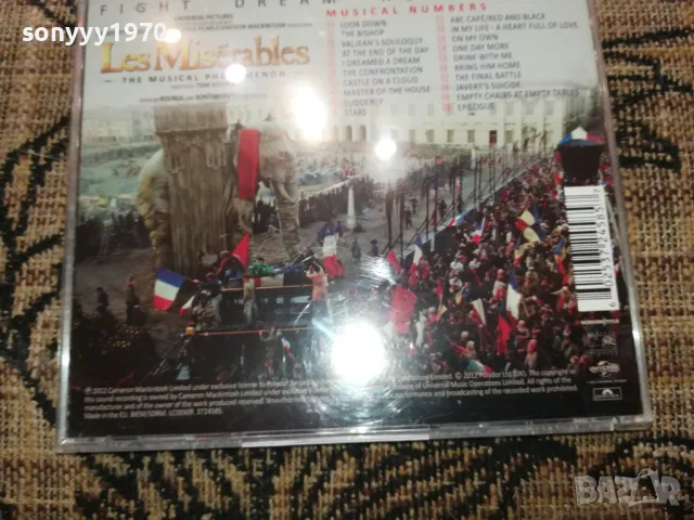LES MISERABLES-CD 2502251814, снимка 6 - CD дискове - 49274389
