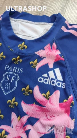 Adidas Rugby Paris S size Ръгби фланелка , снимка 7 - Тениски - 50363232