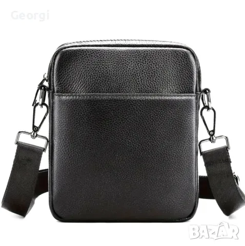 Мъжки елегантни дисплей чантички /Черни и кафяви от премиум естествена кожа!, снимка 3 - Чанти - 49303056