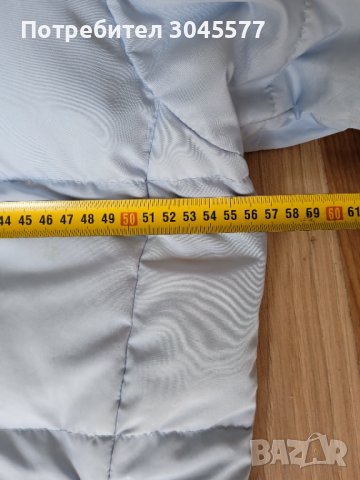 Яке топло с пух с качулка Размер L, снимка 10 - Якета - 42427541