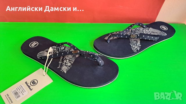 Английски дамски чехли-джапанки-URBAN BEACH 2 цвята, снимка 4 - Чехли - 28978287