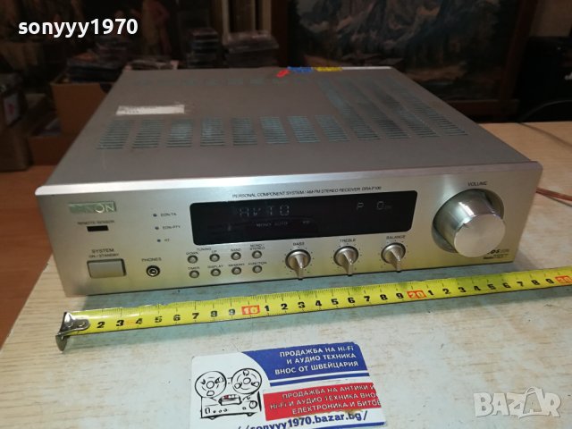 denon DRA-F100 GOLD receiver-внос germany 2210231108, снимка 2 - Ресийвъри, усилватели, смесителни пултове - 42671140