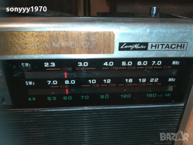 hitachi sct-1151r level matic-made in japan, снимка 12 - Радиокасетофони, транзистори - 30228016