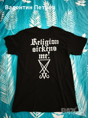 Metal тениски / Оригинален мърч / Нови :, снимка 2 - Тениски - 53243101