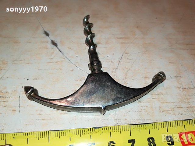 котва-тирбушон от франция 1108212049, снимка 2 - Антикварни и старинни предмети - 33790744