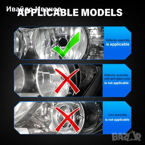 2бр. авто крушки H4 / LED CSP / 300W/ CANBUS, снимка 10 - Аксесоари и консумативи - 47819957